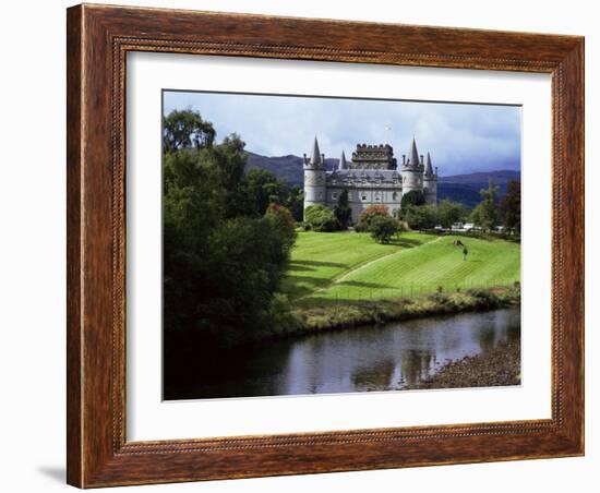 Inveraray Castle, Argyll, Highland Region, Scotland, United Kingdom-Kathy Collins-Framed Photographic Print