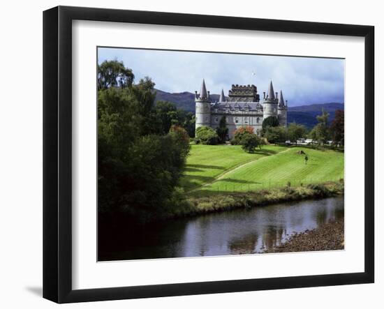 Inveraray Castle, Argyll, Highland Region, Scotland, United Kingdom-Kathy Collins-Framed Photographic Print