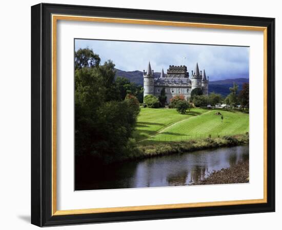 Inveraray Castle, Argyll, Highland Region, Scotland, United Kingdom-Kathy Collins-Framed Photographic Print