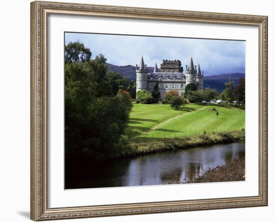 Inveraray Castle, Argyll, Highland Region, Scotland, United Kingdom-Kathy Collins-Framed Photographic Print