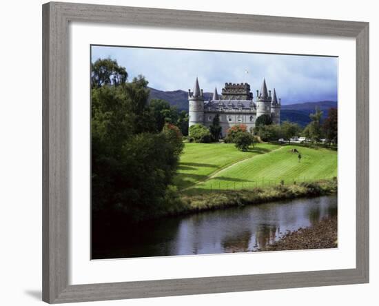 Inveraray Castle, Argyll, Highland Region, Scotland, United Kingdom-Kathy Collins-Framed Photographic Print