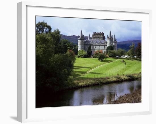 Inveraray Castle, Argyll, Highland Region, Scotland, United Kingdom-Kathy Collins-Framed Photographic Print