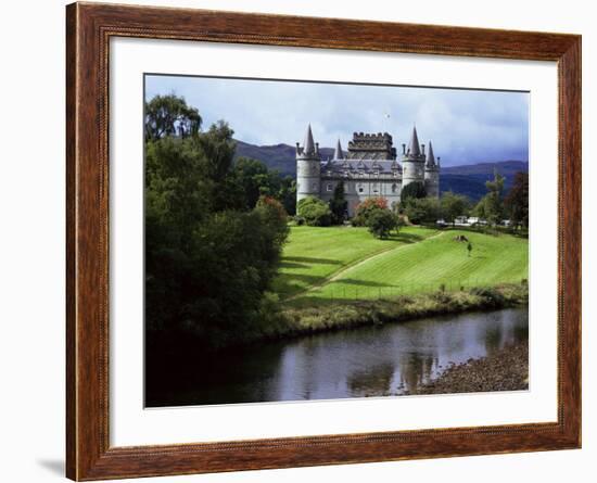 Inveraray Castle, Argyll, Highland Region, Scotland, United Kingdom-Kathy Collins-Framed Photographic Print