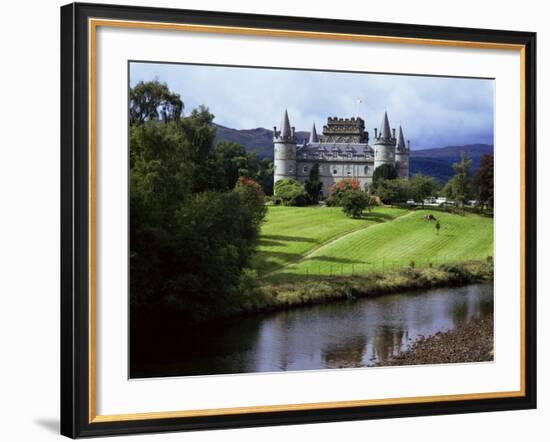 Inveraray Castle, Argyll, Highland Region, Scotland, United Kingdom-Kathy Collins-Framed Photographic Print