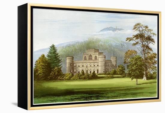 Inveraray Castle, Argyllshire, Scotland, Home of the Duke of Argyll, C1880-Benjamin Fawcett-Framed Premier Image Canvas