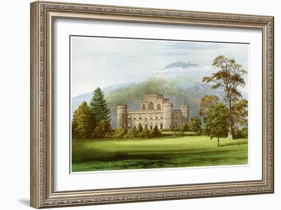 Inveraray Castle, Argyllshire, Scotland, Home of the Duke of Argyll, C1880-Benjamin Fawcett-Framed Giclee Print