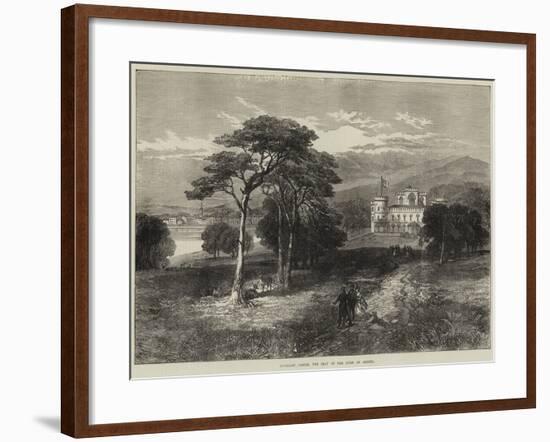 Inverary Castle, the Seat of the Duke of Argyll-null-Framed Giclee Print