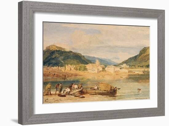 Inverary, Loch Fyne, Argyllshire, C.1802-J. M. W. Turner-Framed Giclee Print