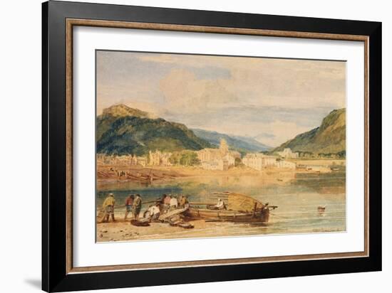 Inverary, Loch Fyne, Argyllshire, C.1802-J. M. W. Turner-Framed Giclee Print