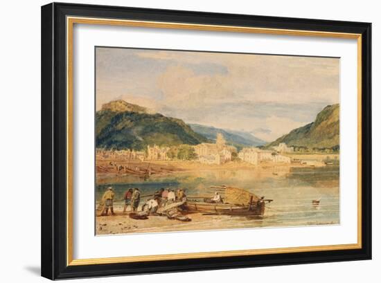 Inverary, Loch Fyne, Argyllshire, C.1802-J. M. W. Turner-Framed Giclee Print