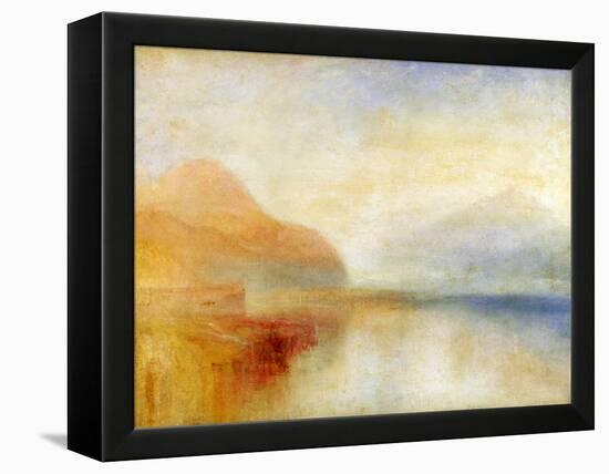 Inverary Pier, Loch Fyne, Morning, c.1840-50-J^ M^ W^ Turner-Framed Premier Image Canvas