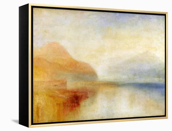 Inverary Pier, Loch Fyne, Morning, c.1840-50-J^ M^ W^ Turner-Framed Premier Image Canvas