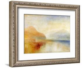 Inverary Pier, Loch Fyne, Morning, c.1840-50-J^ M^ W^ Turner-Framed Premium Giclee Print