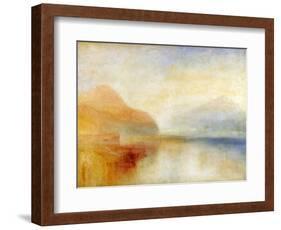 Inverary Pier, Loch Fyne, Morning, c.1840-50-J^ M^ W^ Turner-Framed Premium Giclee Print