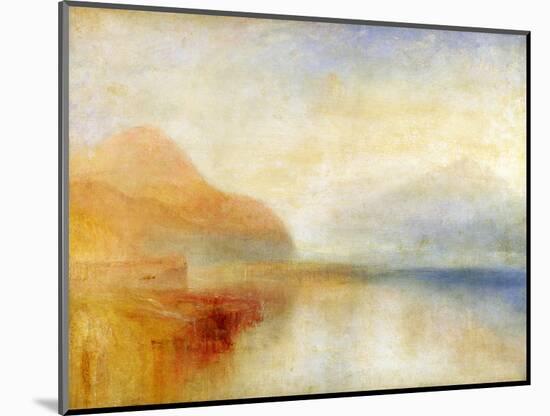Inverary Pier, Loch Fyne, Morning, c.1840-50-J^ M^ W^ Turner-Mounted Premium Giclee Print