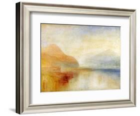 Inverary Pier, Loch Fyne, Morning, c.1840-50-J^ M^ W^ Turner-Framed Premium Giclee Print