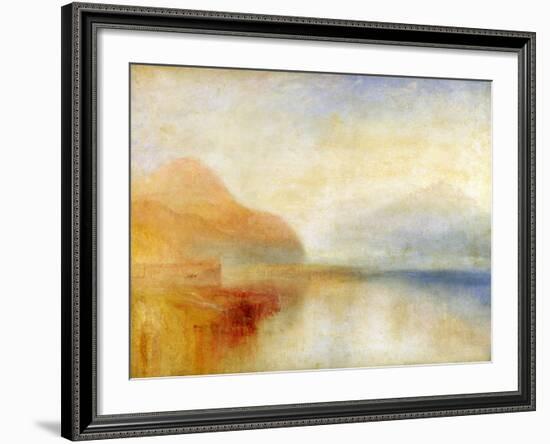 Inverary Pier, Loch Fyne, Morning, c.1840-50-J^ M^ W^ Turner-Framed Giclee Print