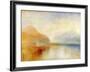 Inverary Pier, Loch Fyne, Morning, c.1840-50-J^ M^ W^ Turner-Framed Giclee Print