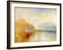 Inverary Pier, Loch Fyne, Morning, c.1840-50-J^ M^ W^ Turner-Framed Giclee Print