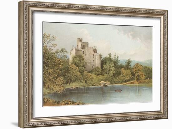 Invergarry Castle - Loch Oich-English School-Framed Giclee Print