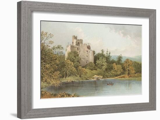 Invergarry Castle - Loch Oich-English School-Framed Giclee Print