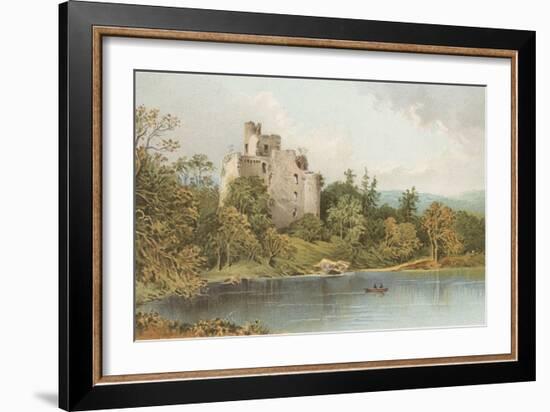 Invergarry Castle - Loch Oich-English School-Framed Giclee Print