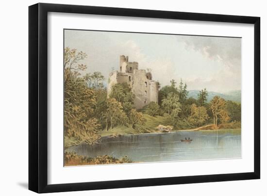 Invergarry Castle - Loch Oich-English School-Framed Giclee Print