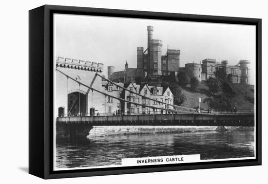 Inverness Castle, 1936-null-Framed Premier Image Canvas