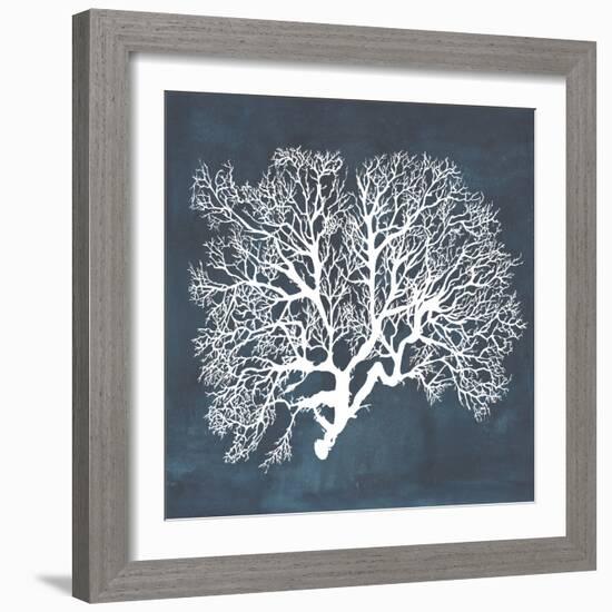 Inverse Sea Fan III-Grace Popp-Framed Art Print