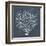 Inverse Sea Fan IV-Grace Popp-Framed Art Print