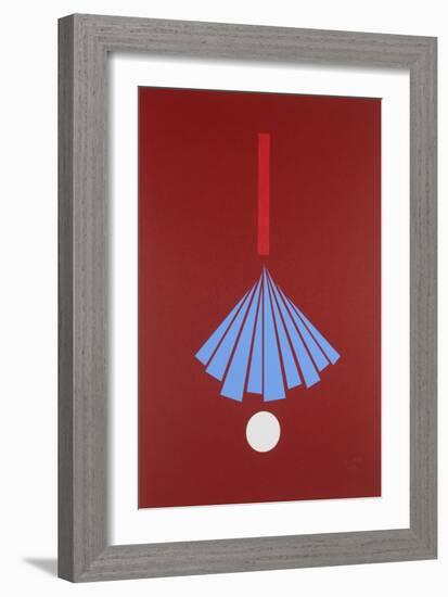 Inverted Ballerina Nº1, 2018 (Silkscreen)-Guilherme Pontes-Framed Giclee Print