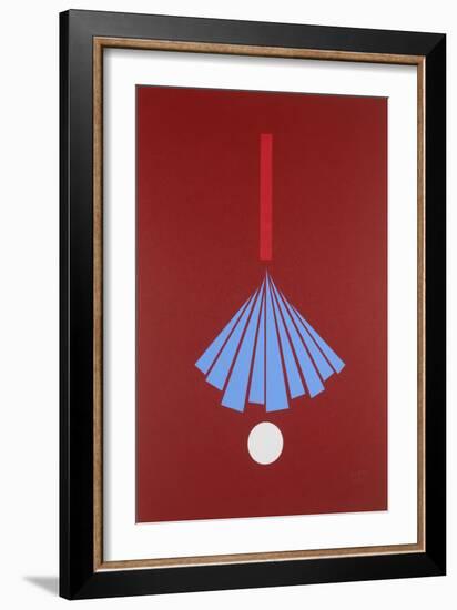 Inverted Ballerina Nº1, 2018 (Silkscreen)-Guilherme Pontes-Framed Giclee Print