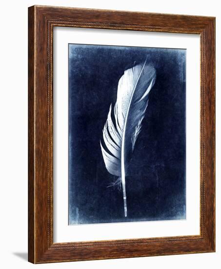 Inverted Feather II-Honey Malek-Framed Art Print