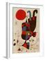Inverted Personages-Joan Miro-Framed Art Print