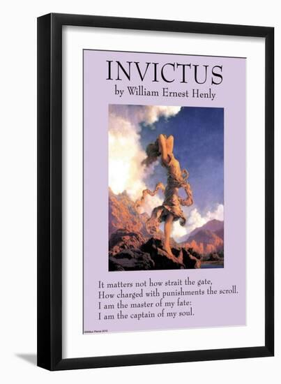 Invictus-null-Framed Art Print