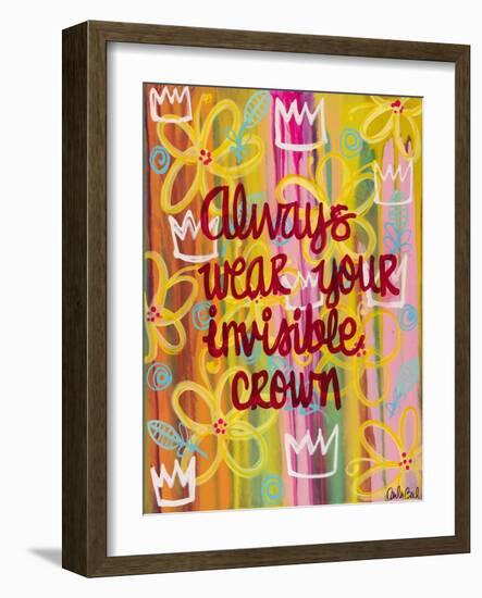 Invisible Crown-Carla Bank-Framed Giclee Print