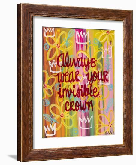 Invisible Crown-Carla Bank-Framed Giclee Print