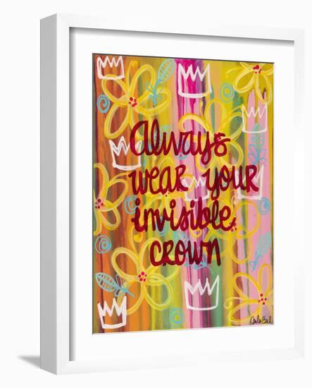 Invisible Crown-Carla Bank-Framed Giclee Print