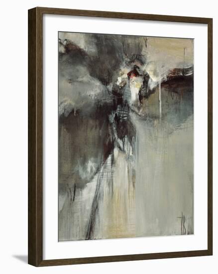 Invisible Flora II-Terri Burris-Framed Art Print