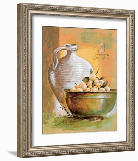 Invitaion II-Joadoor-Framed Art Print