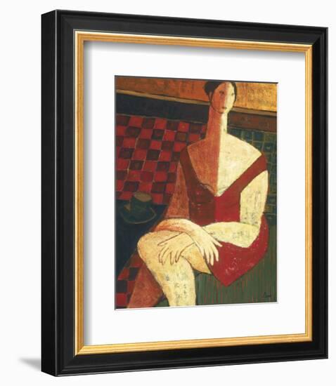 Invitation to Tea-Natalie Savard-Framed Giclee Print