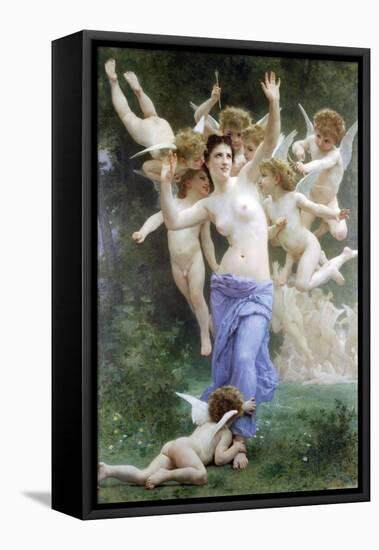 Invitation-William Adolphe Bouguereau-Framed Stretched Canvas