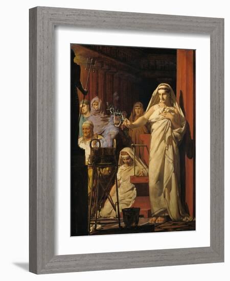 Invocation of Neptune, 1866-Jean Jules Antoine Lecomte du Nouy-Framed Giclee Print