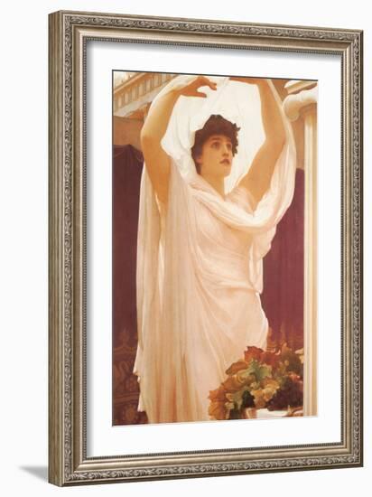 Invocation-Frederick Leighton-Framed Art Print