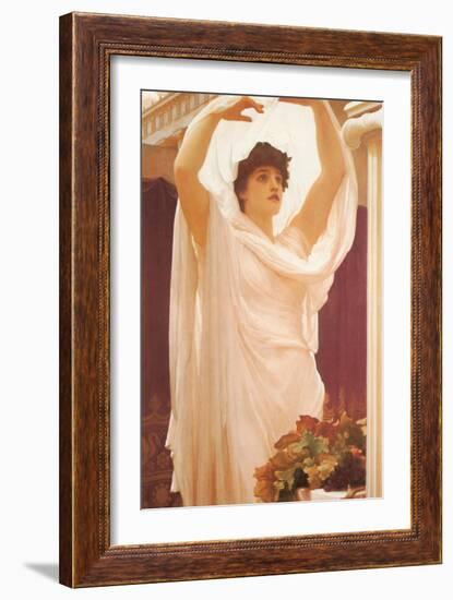 Invocation-Frederick Leighton-Framed Art Print