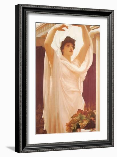 Invocation-Frederick Leighton-Framed Art Print