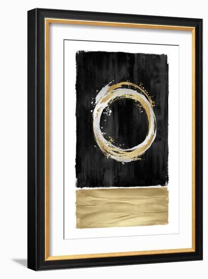 Inward Black II-Natalie Harris-Framed Art Print