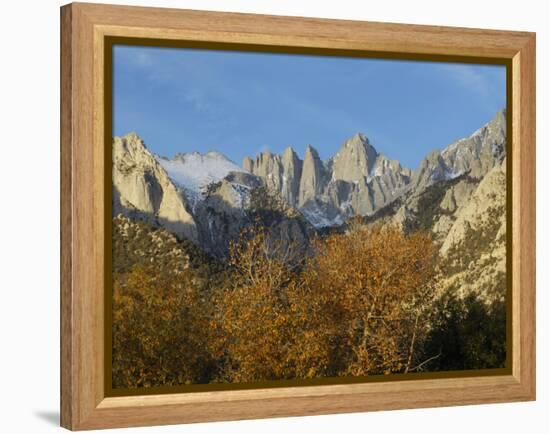 Inyo National Forest, Mount Whitney, California, Usa-Gerry Reynolds-Framed Premier Image Canvas