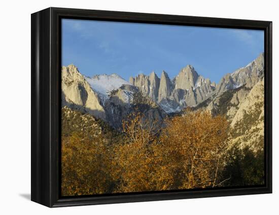 Inyo National Forest, Mount Whitney, California, Usa-Gerry Reynolds-Framed Premier Image Canvas