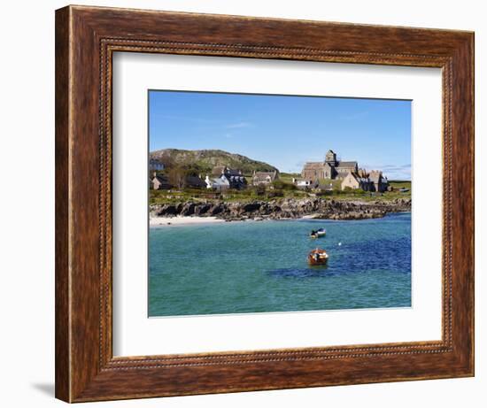 Iona Abbey, Isle of Iona, Inner Hebrides, Scotland, Uk-Patrick Dieudonne-Framed Photographic Print